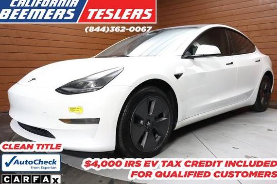 TESLA MODEL 3 2022 5YJ3E1EA7NF360543 image